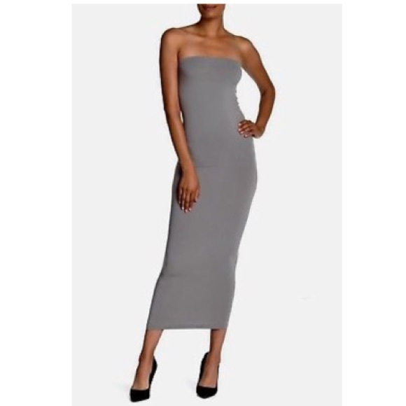 NWT WOLFORD FATAL TUBE DRESS in Midgrey - Picture 2 of 8